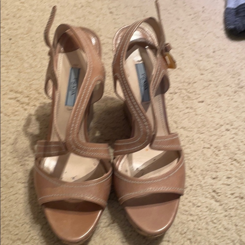 Prada wedges